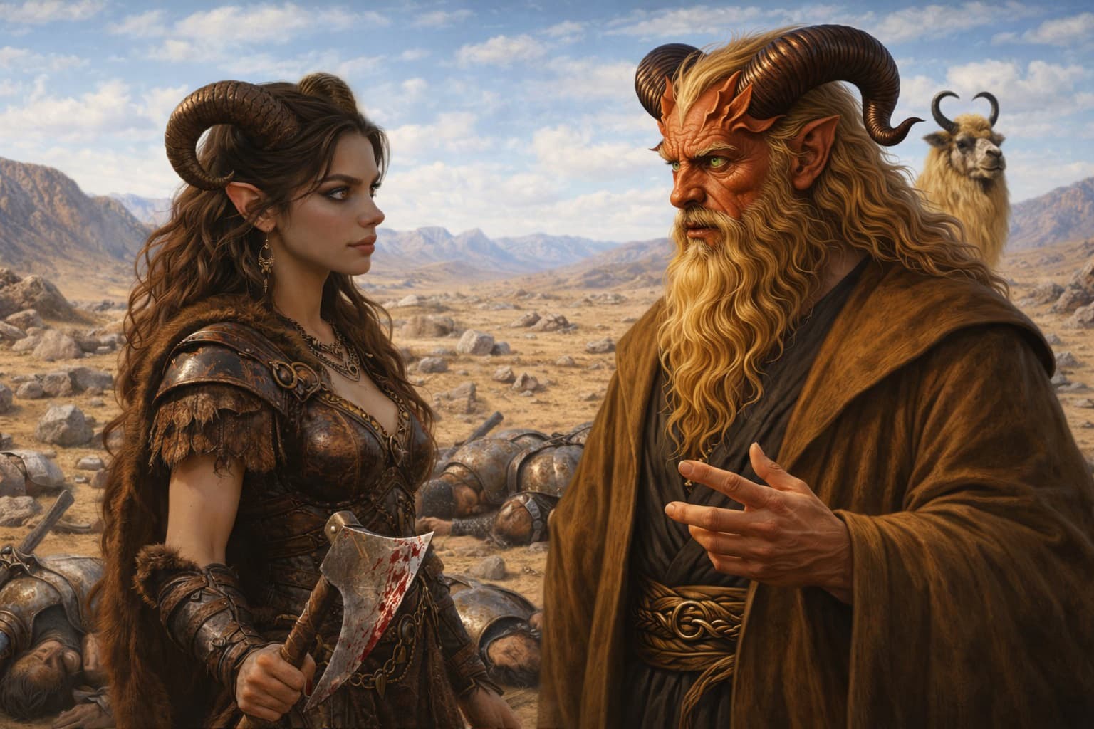 Icoria and Drakan from Duskfire